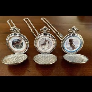 New Set of 3 Westminster Pocket Watches